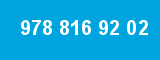 978 816 92 02